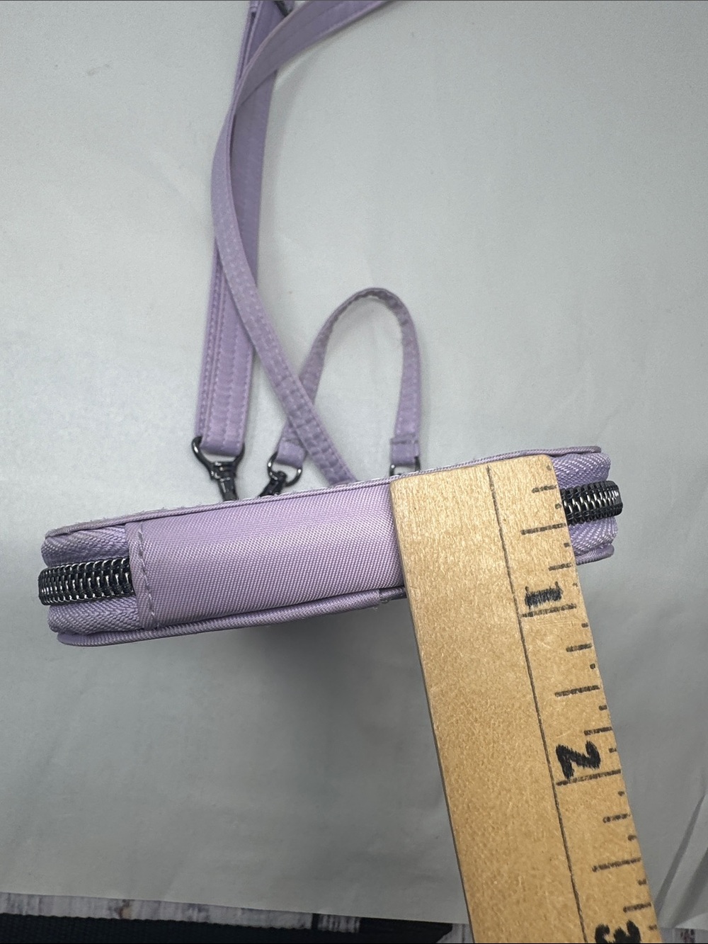 LUG PIKE RFID PROTECTION CROSSBODY BAG PURSE WRISTLET ZIP AROUND TRAVEL PHONE - Picture 6 of 12